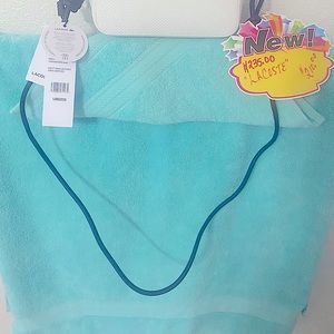 Lacoste Square Crossover Bag Split Cow Leather